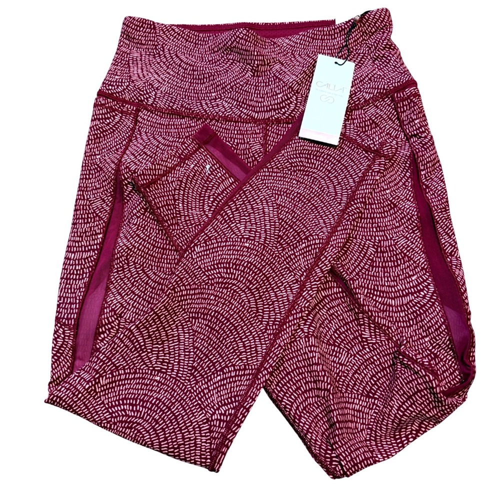 CALIA Red Energize 7/8 Leggings Womens Medium NWT